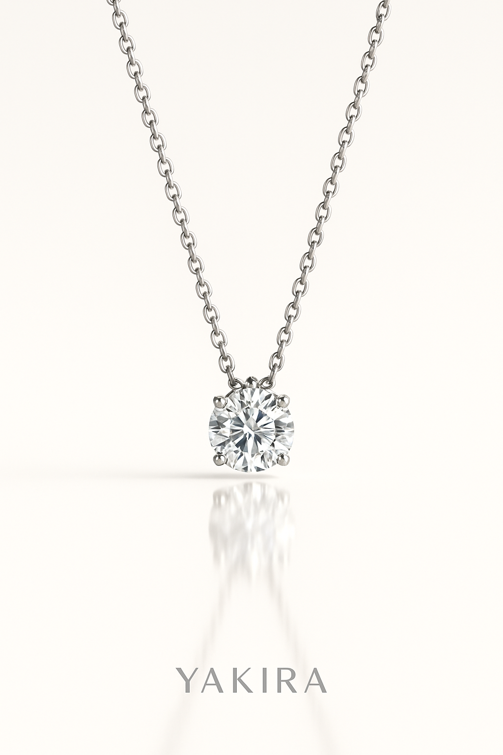 Silver Cubic Zirconia Pendant
