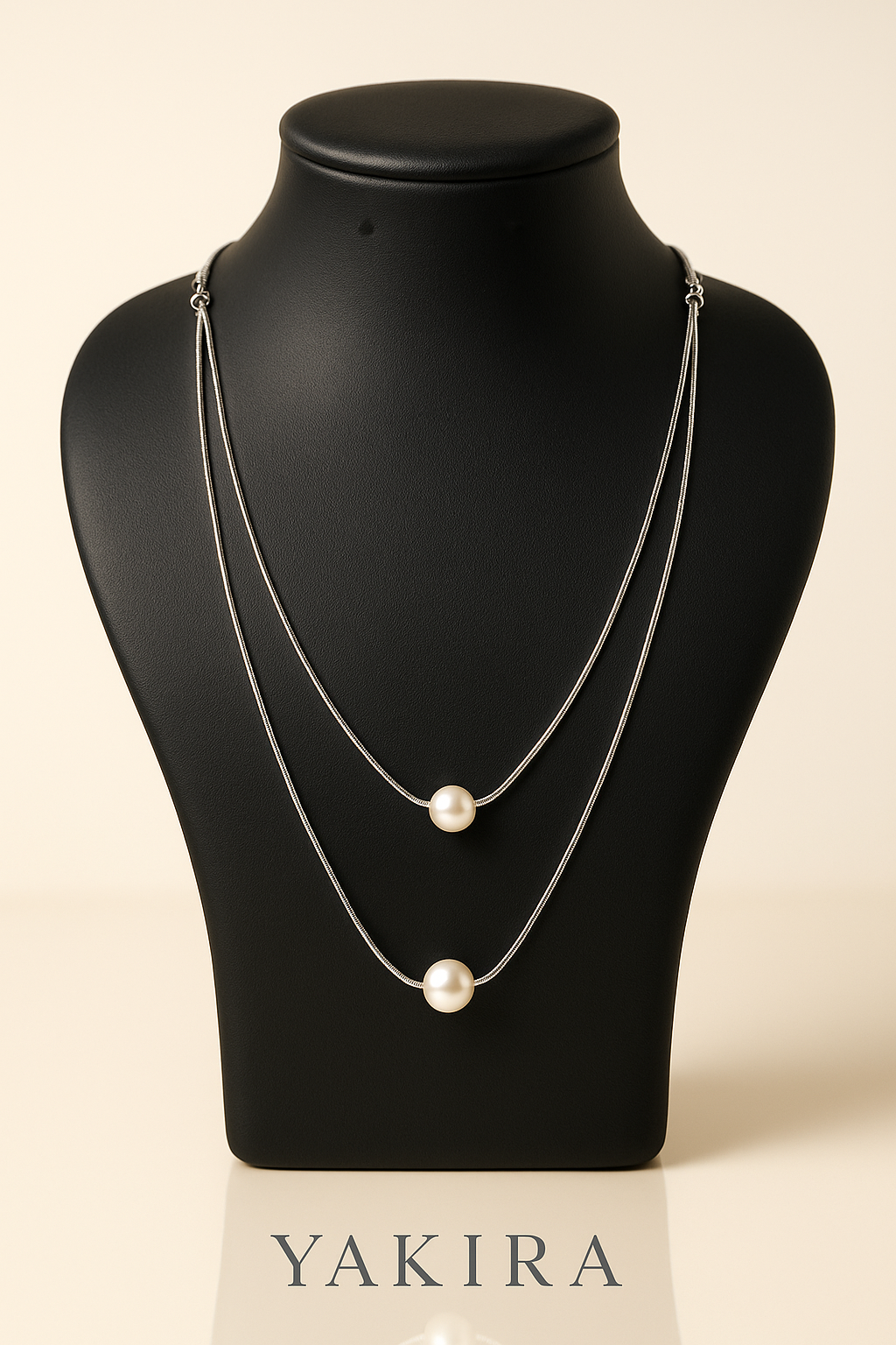 Double Layered Pearl Necklace