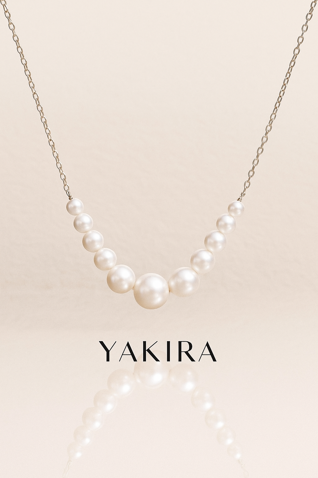 Elegant Pearl Silver Chain