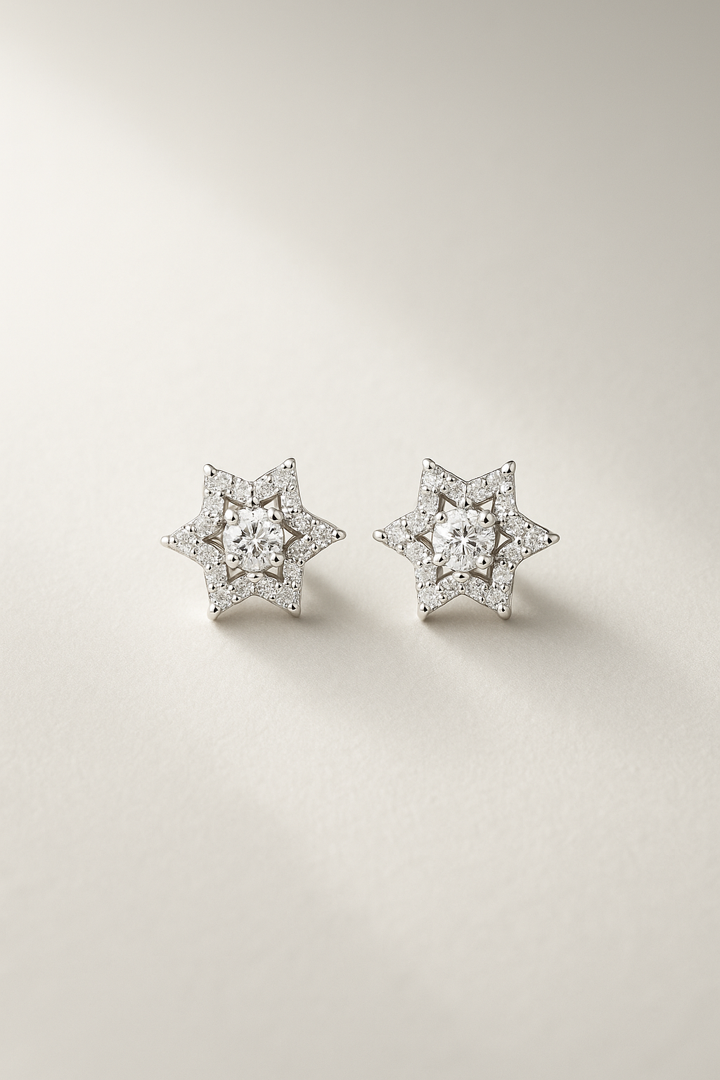 Shining Star Silver Studs