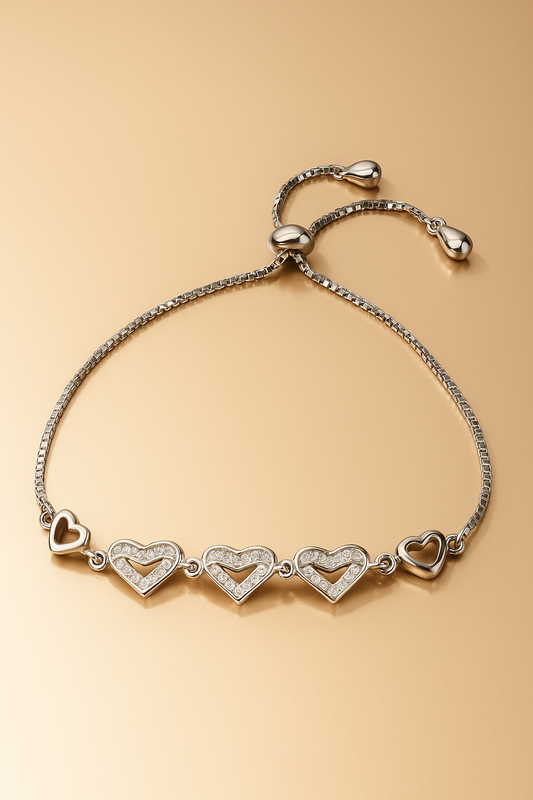 Heartstrings Adjustable Bracelet