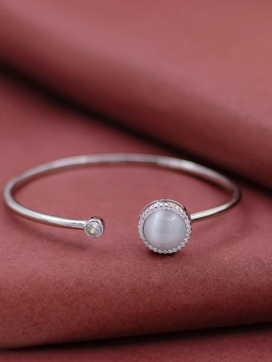 Moonstone Silver Bracelet