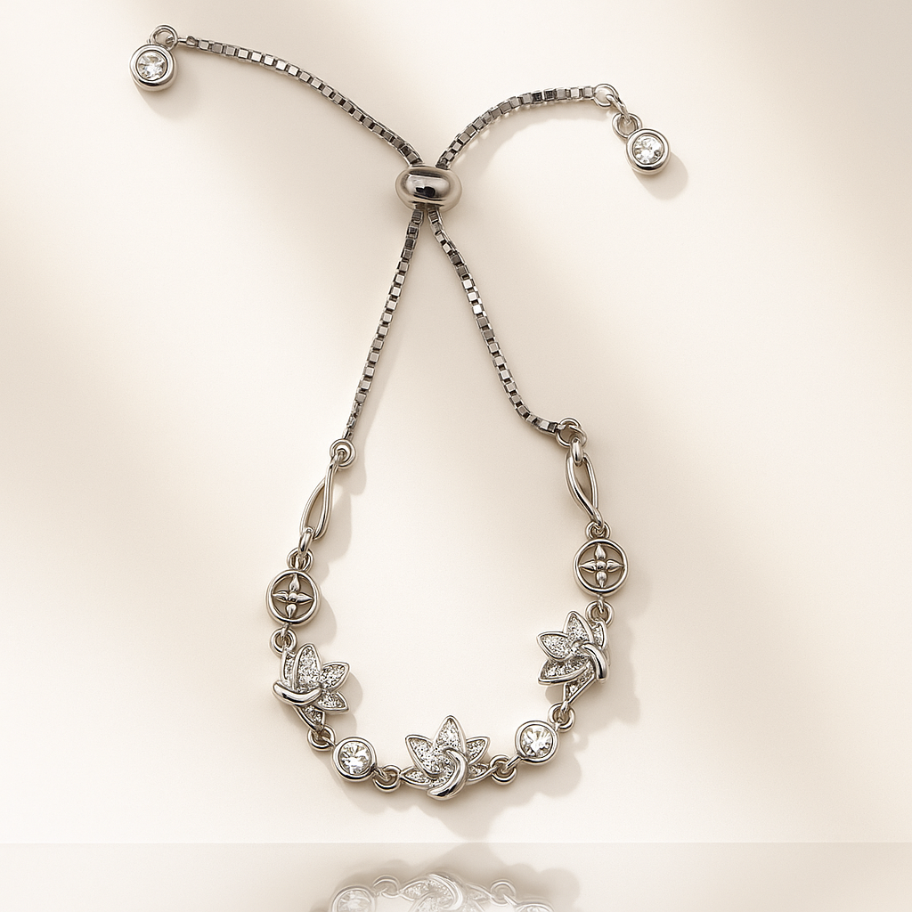 Fluttering Hearts Bracelet