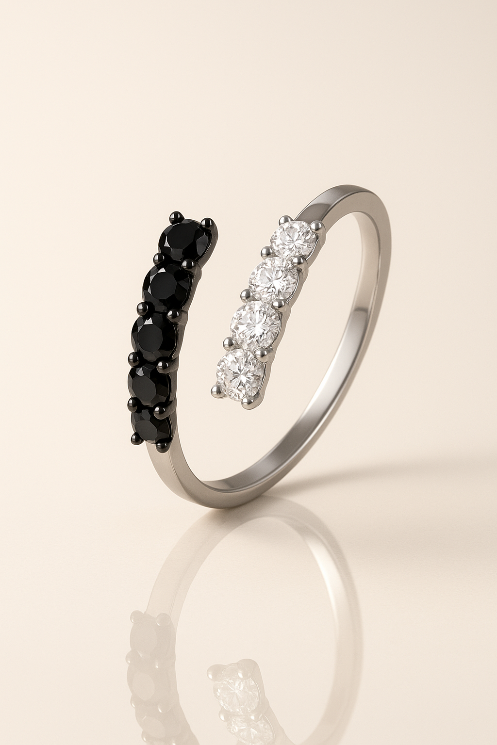 Swarovski Zirconia Silver Ring