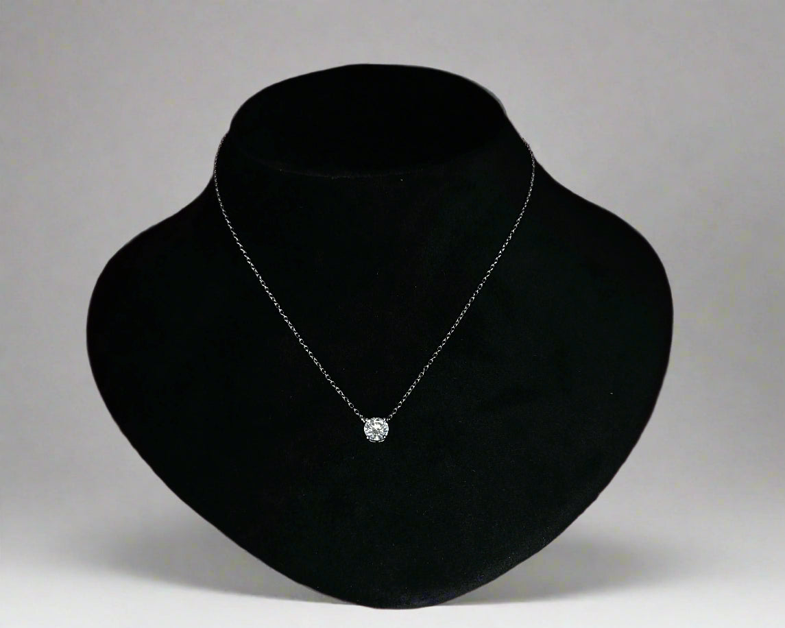 Silver Cubic Zirconia Pendant