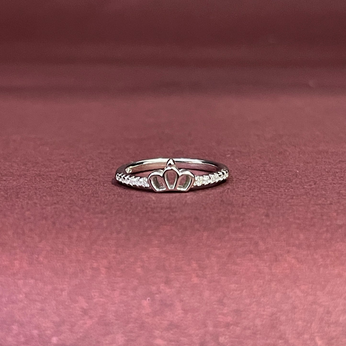 Crown Silver Ring