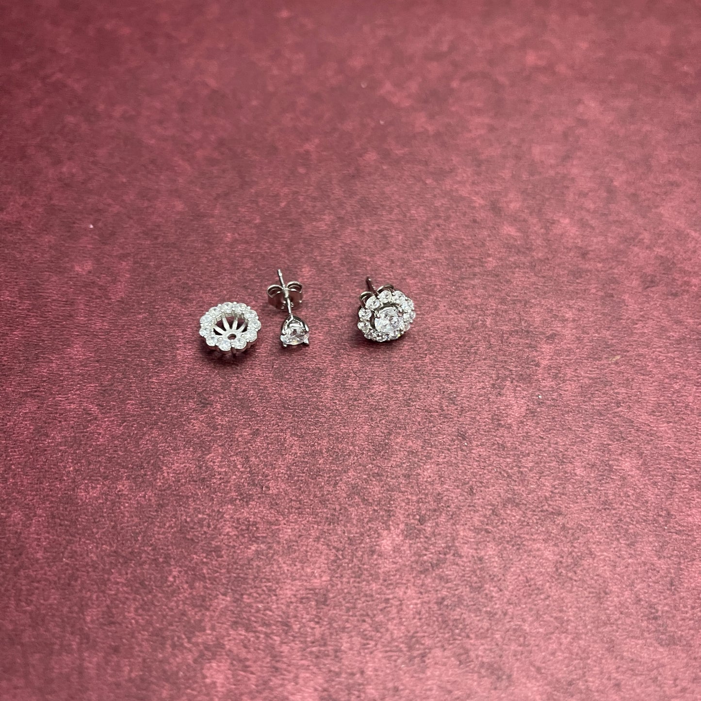 Detachable Silver Studs