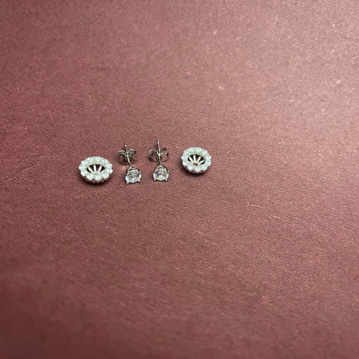Detachable Silver Studs