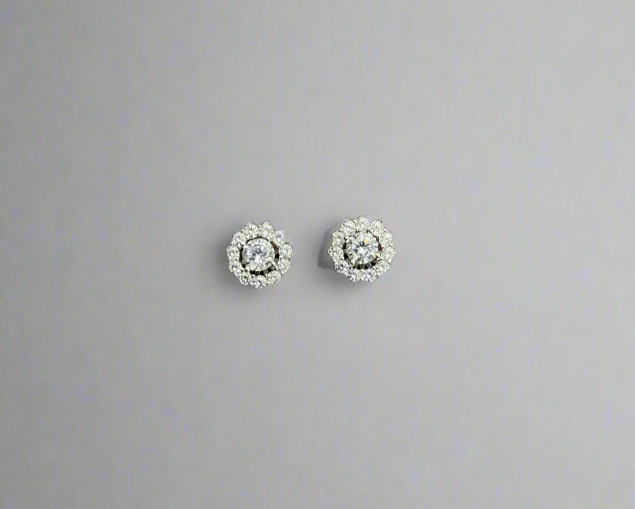 Detachable Silver Studs
