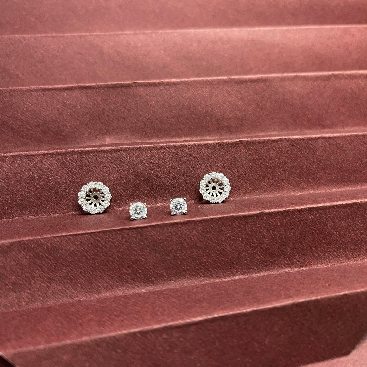Detachable Silver Studs