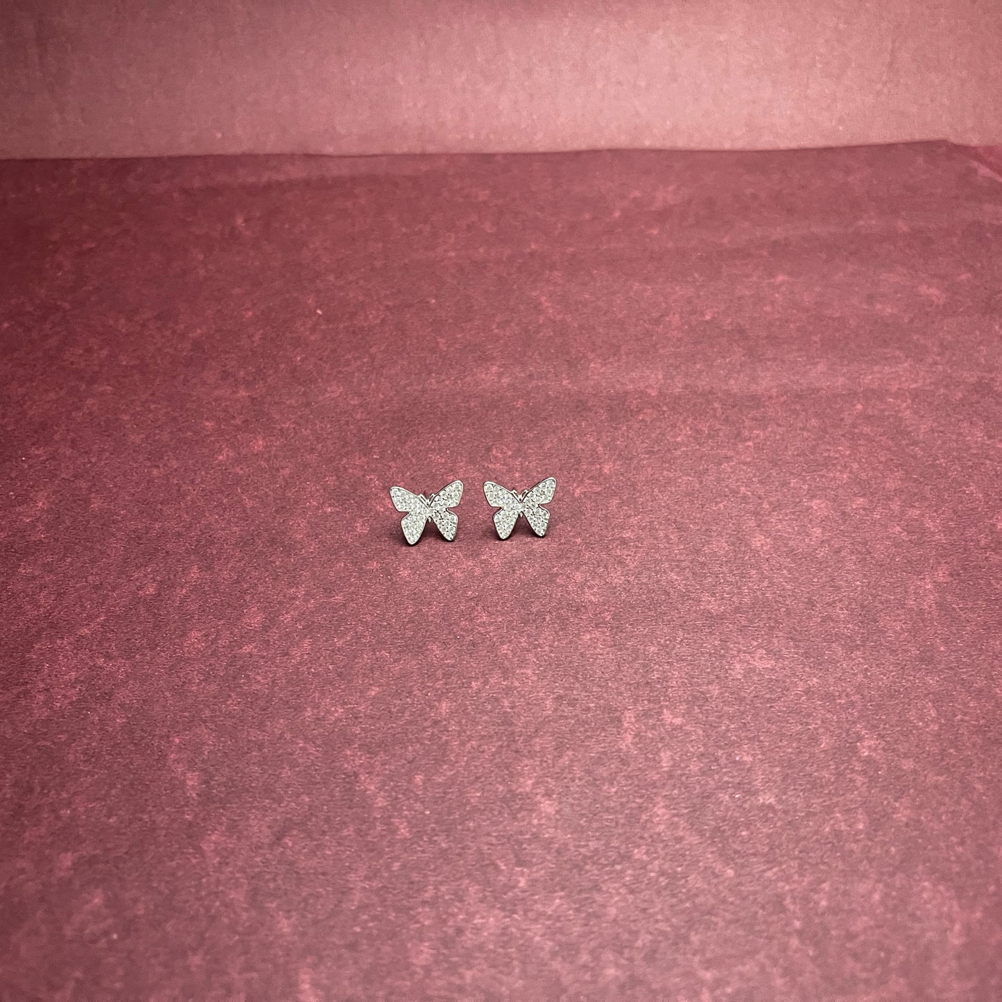 Sparkling Butterfly Earrings