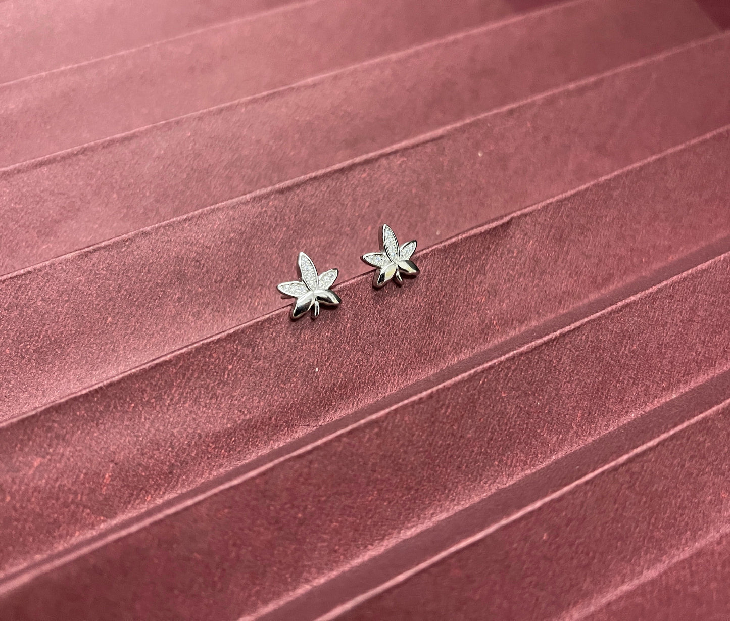 Falling Leaf Studs