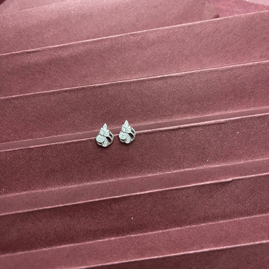 Eternal Grace Silver Studs