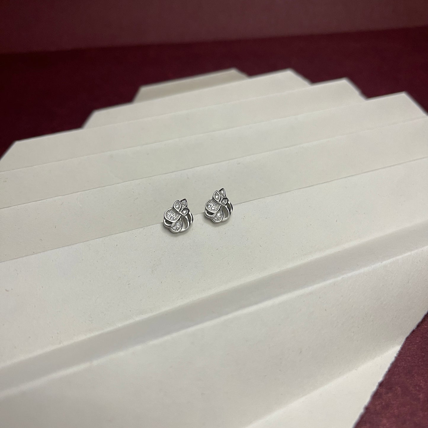 Eternal Grace Silver Studs