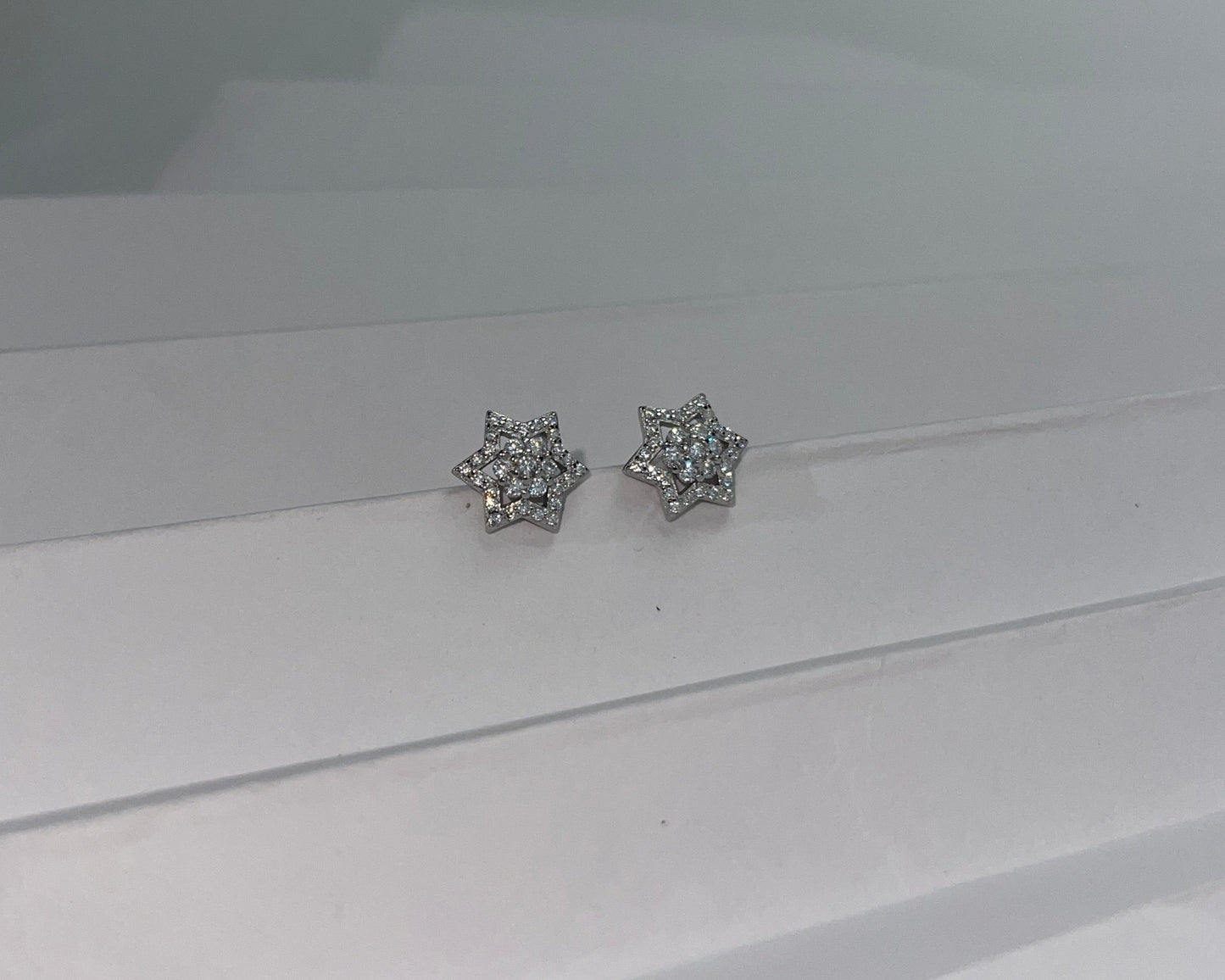Shining Star Silver Studs