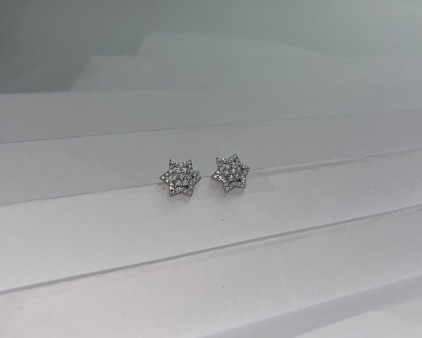 Shining Star Silver Studs