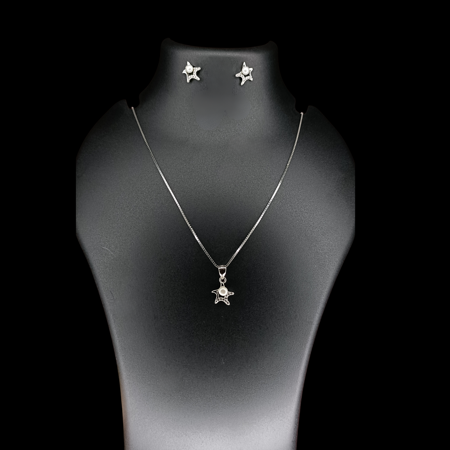 Pearl Star Pendant Set