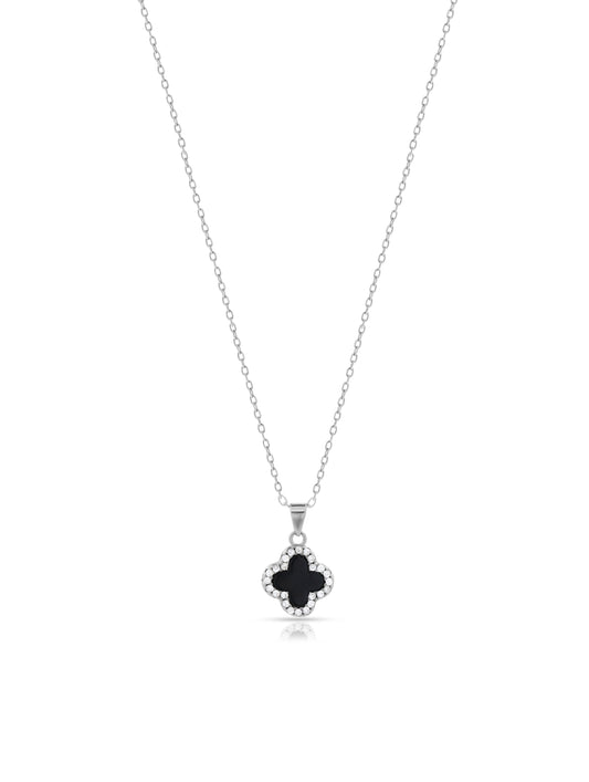 Onyx Silver Chain
