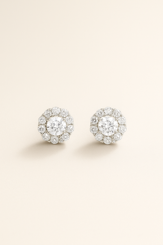 Detachable Silver Studs