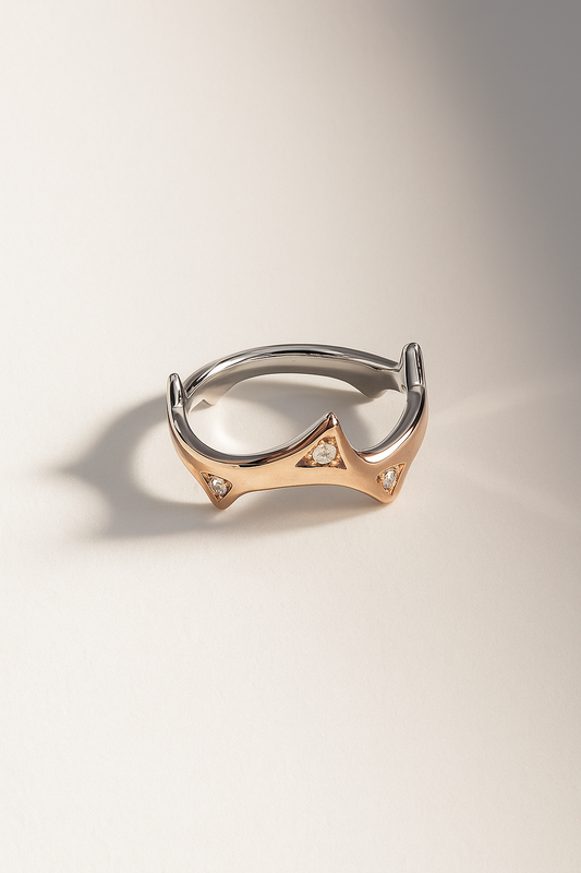 Elegant Wave Ring