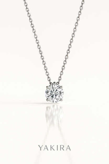 Silver Cubic Zirconia Pendant