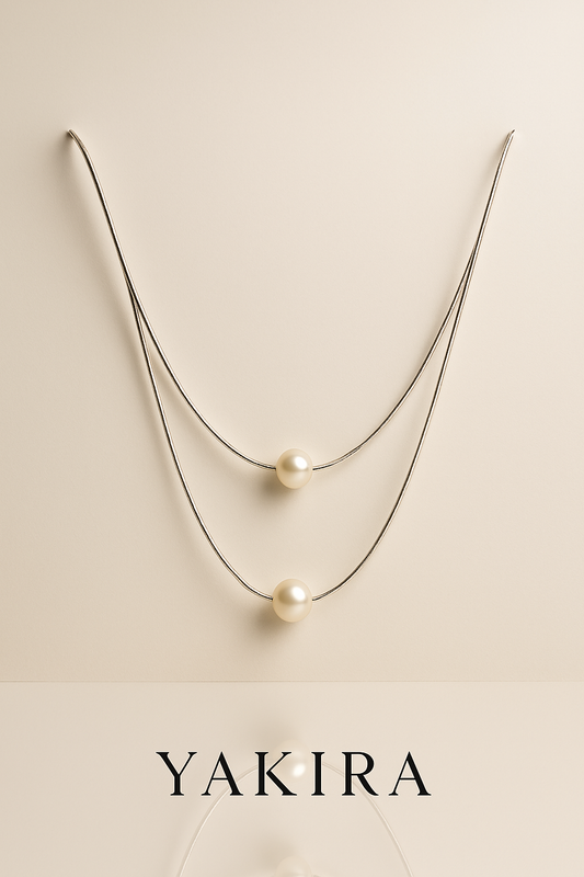 Double Layered Pearl Necklace