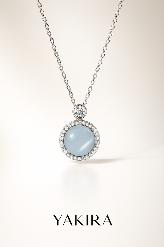 Moonstone Silver Chain
