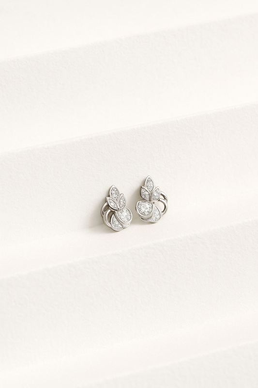 Eternal Grace Silver Studs