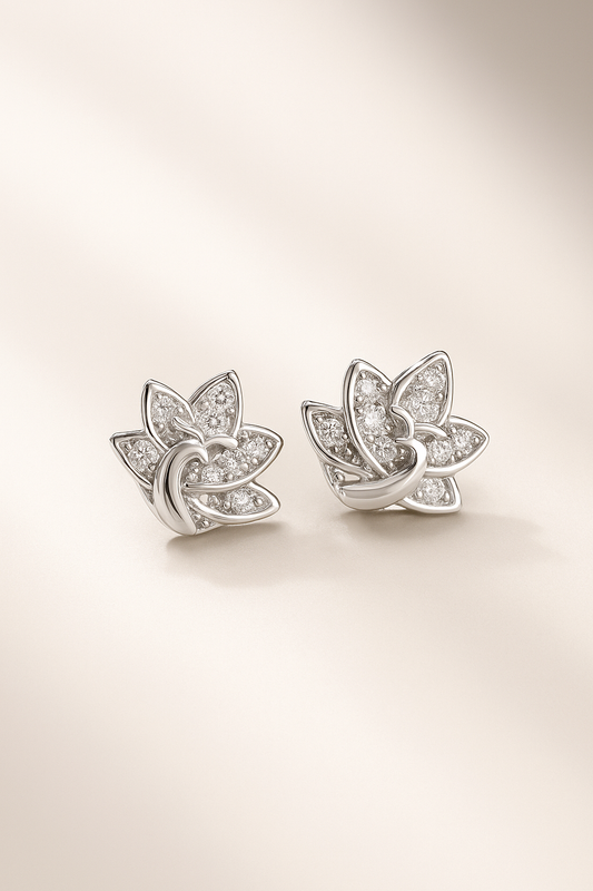 Blossom Silver Earrings