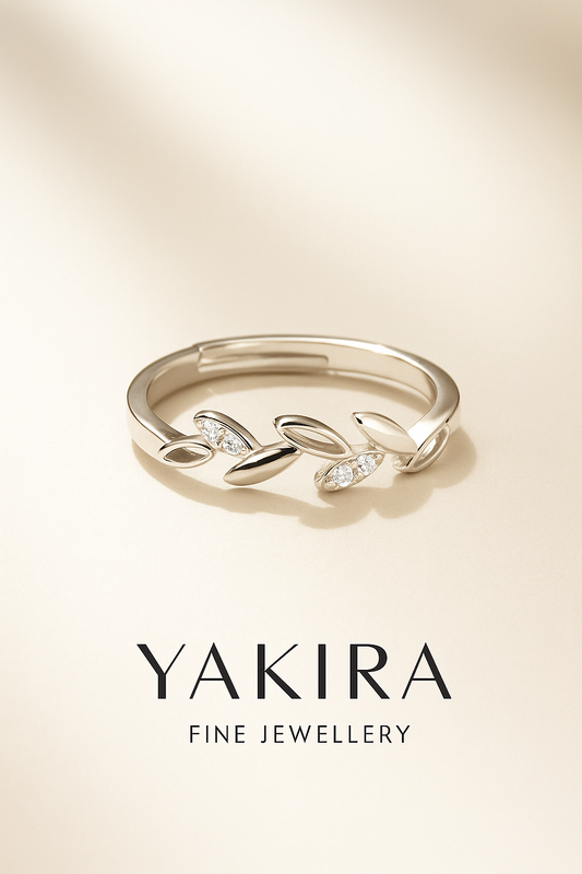Leaflet Grace Ring (Adjustable)