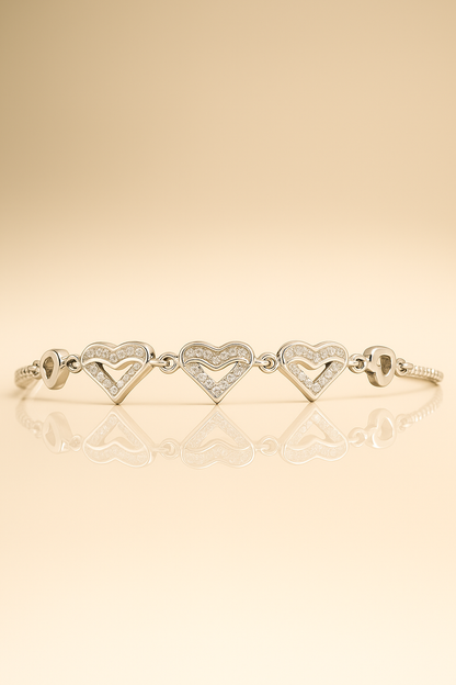 Heartstrings Adjustable Bracelet