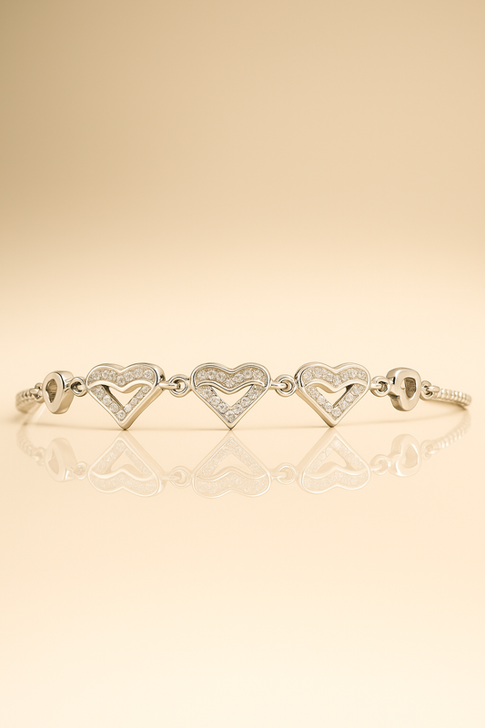 Heartstrings Adjustable Bracelet
