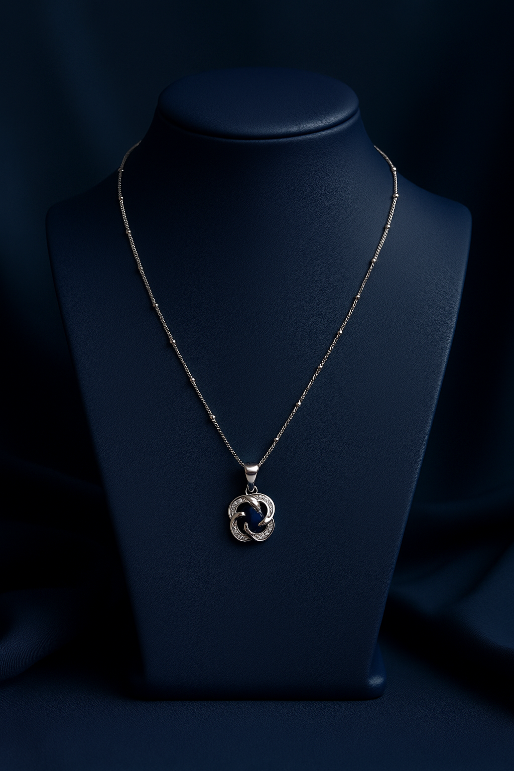 Eternal Bloom Sapphire Necklace