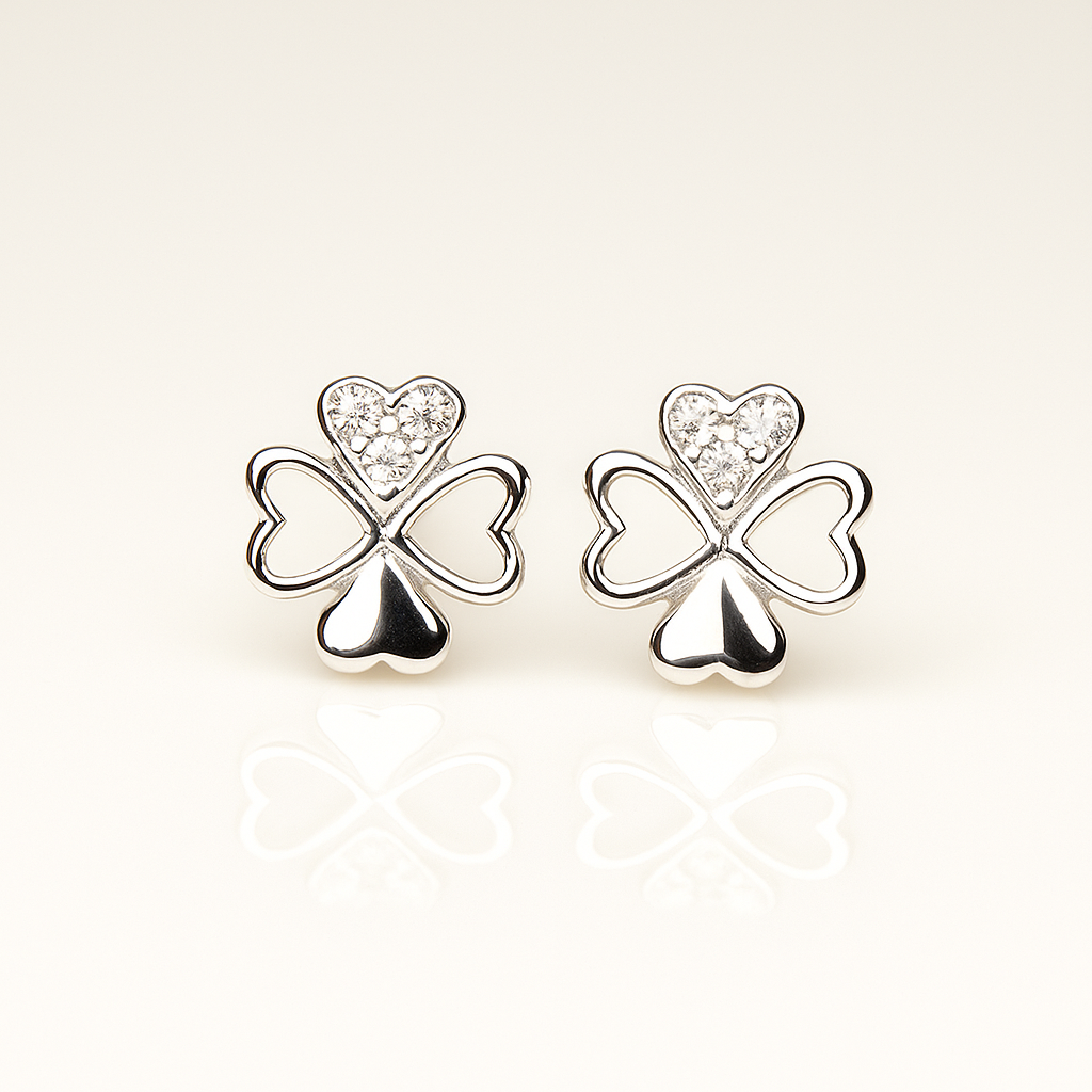 Lovelace Silver Studs