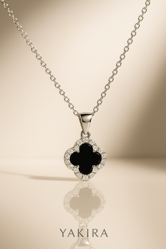 Onyx Silver Chain