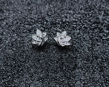 Blossom Silver Earrings