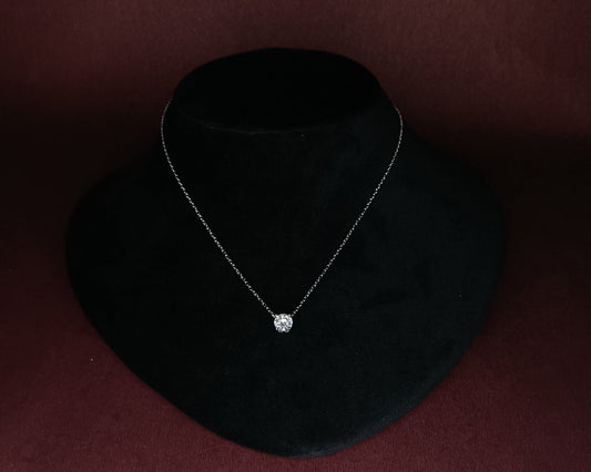 Silver Cubic Zirconia Pendant