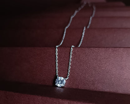 Silver Cubic Zirconia Pendant