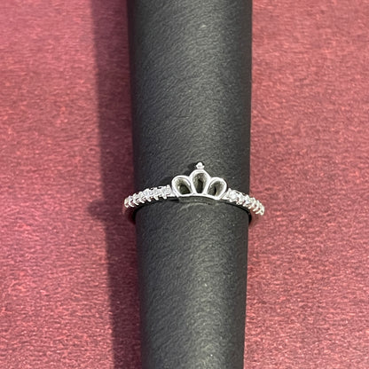 Crown Silver Ring