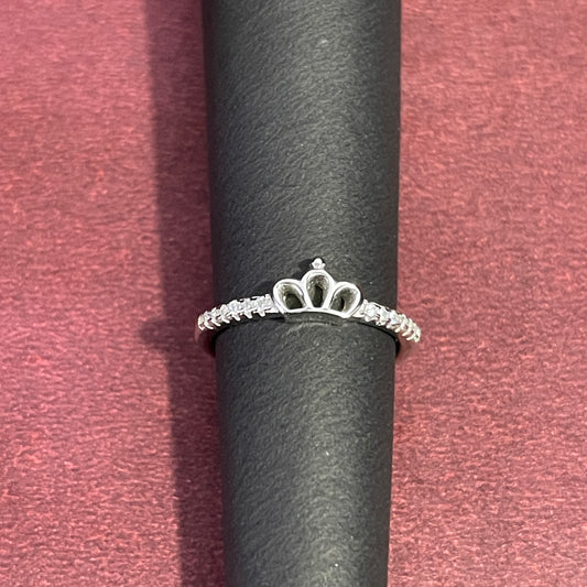Crown Silver Ring