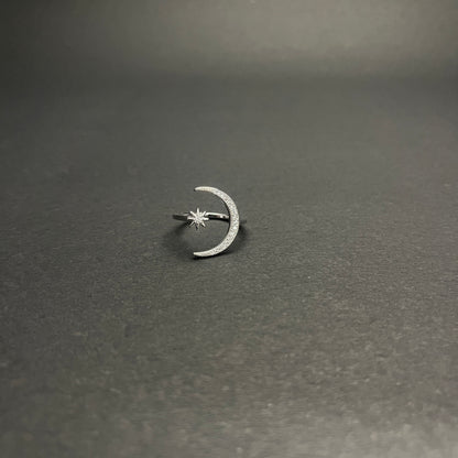 Lunar Glow Silver Ring
