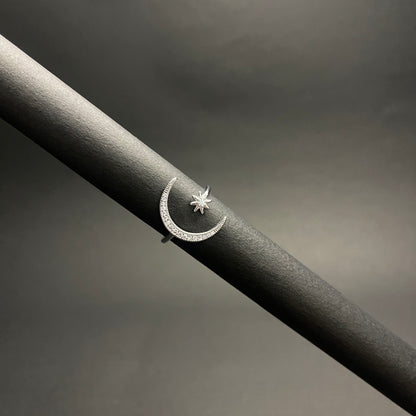 Lunar Glow Silver Ring