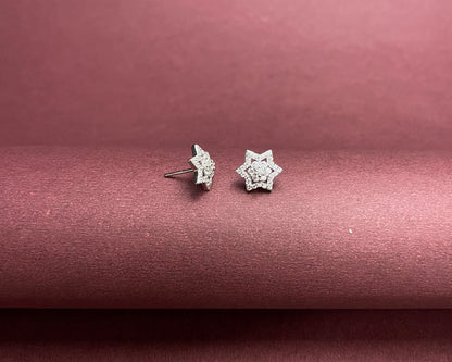 Shining Star Silver Studs