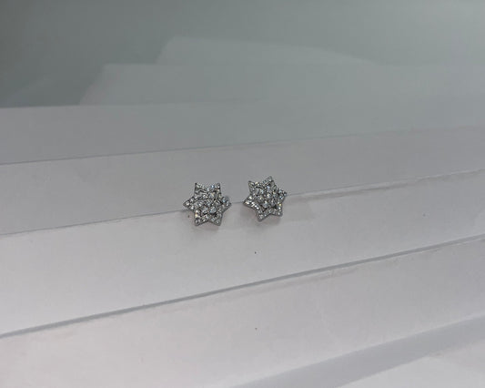 Shining Star Silver Studs