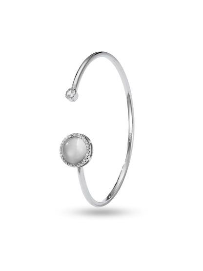 Moonstone Silver Bracelet
